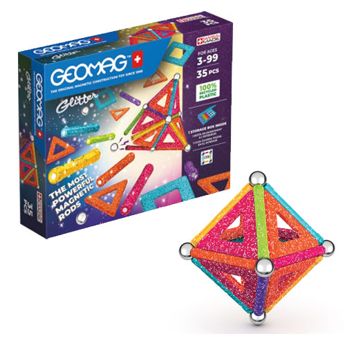 Geomag – EcoFriendly 35pcs Glitter