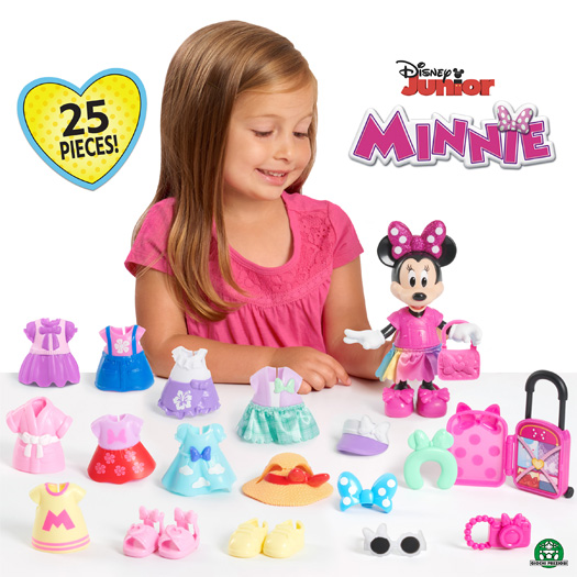 Minnie – Coffret Fashion avec figurine articulée