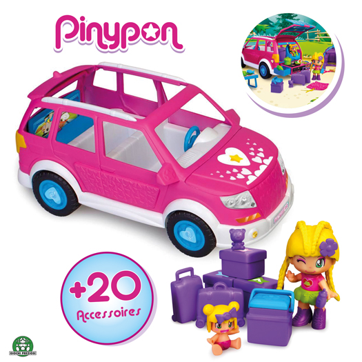 Pinypon – Van avec figurines et accessoires