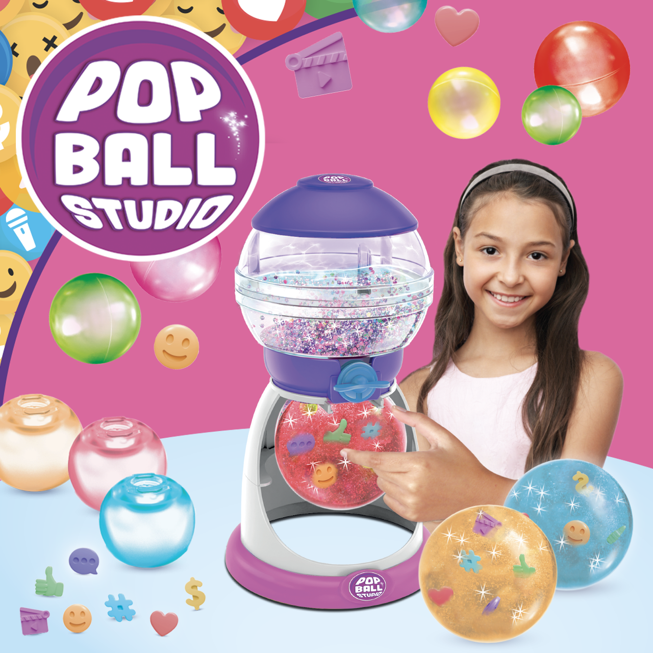 Jeu créatif - GIOCHI PREZIOSI - Pop Ball Studio - Fabrique à