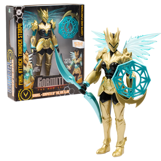 Gormiti – Figurine articulée Gormiti avec attaque lumineuse 27cm